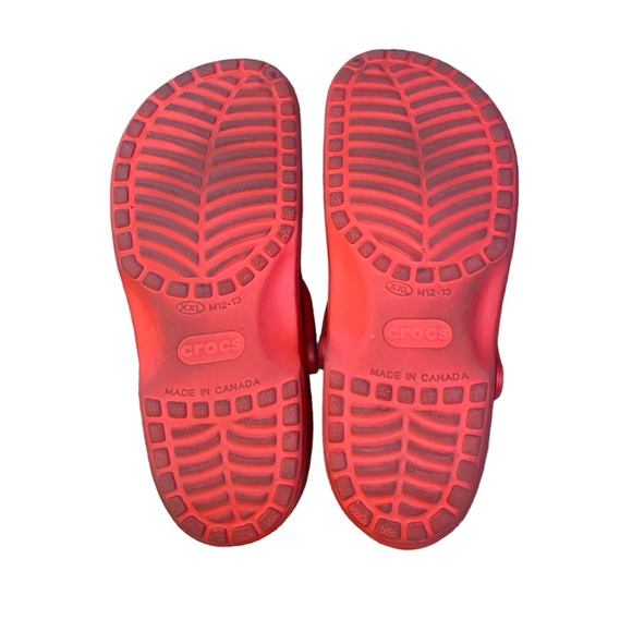 Mens Red Crocs Size 12-13 - Picture 5 of 5
